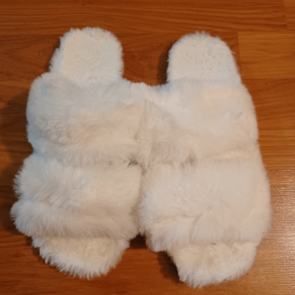Fuzzy slippers